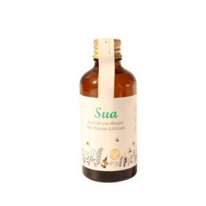 Sua, aceite-gel, masajes