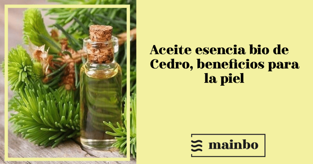 aceite esencial de cedro